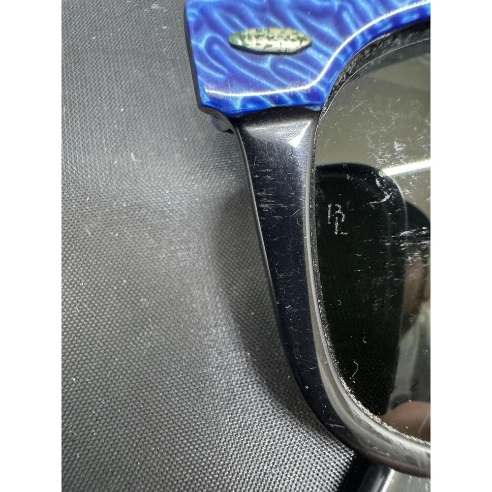 Rare Authentic Vintage Bausch & Lomb Ray-Ban Wayfarer Sunglasses – Black/Blue
